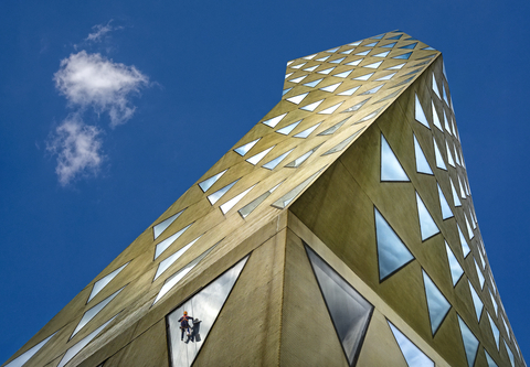 「混凝土美感與設計」類別冠軍：Marcel Van Balken的《Triangles》，比利時安特衛普